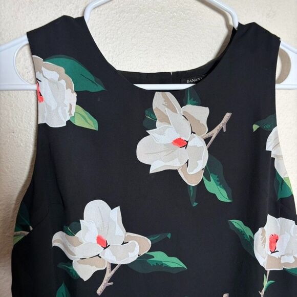 Banana Republic Tank Top Women's XS Floral Sleeveless Printed Career Shirt - Picture 2 of 7
